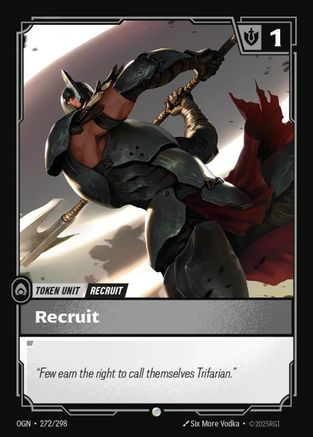 (272/298) Recruit (272) // Buff - Origins