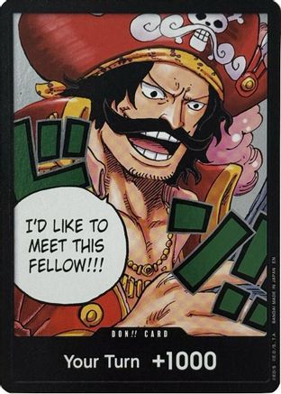 (OP13-000) DON!! Card (Gol.D.Roger) - Carrying On His Will Foil