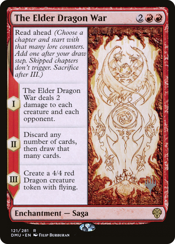 The Elder Dragon War (PPDMU-121) - Dominaria United Promos (Promo Pack)