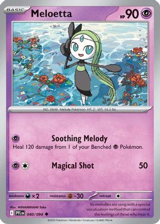 Meloetta (40/094) - ME02 Phantasmal Flames - Uncommon