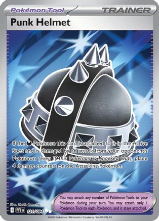 Punk Helmet (121/094) - ME02 Phantasmal Flames Holofoil - Ultra Rare