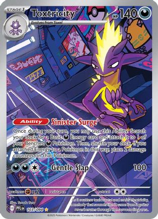 Toxtricity (103/094) - ME02 Phantasmal Flames Holofoil - Illustration Rare