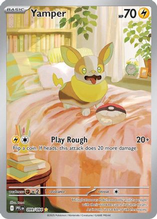 Yamper (99/094) - ME02 Phantasmal Flames Holofoil - Illustration Rare