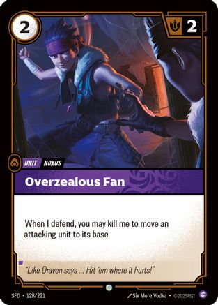 (128/221) Overzealous Fan - Spiritforged