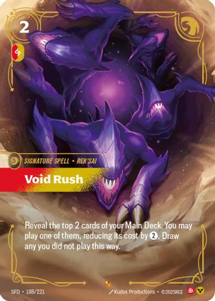 (188/221) Void Rush - Spiritforged Foil