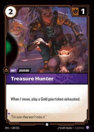 (130/221) Treasure Hunter - Spiritforged Foil