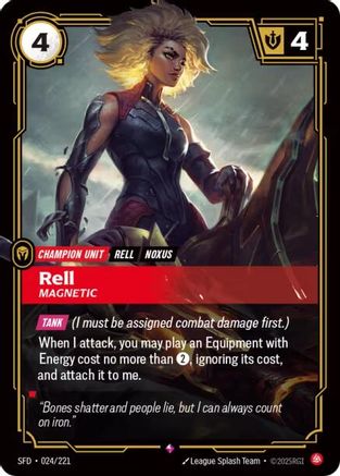 (024/221) Rell - Magnetic - Spiritforged Foil