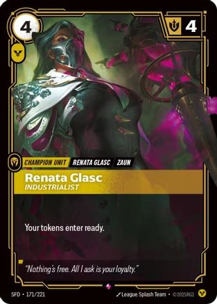 (171/221) Renata Glasc - Industrialist - Spiritforged Foil