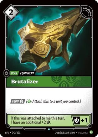 (042/221) Brutalizer - Spiritforged Foil