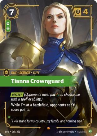 (060/221) Tianna Crownguard - Spiritforged Foil