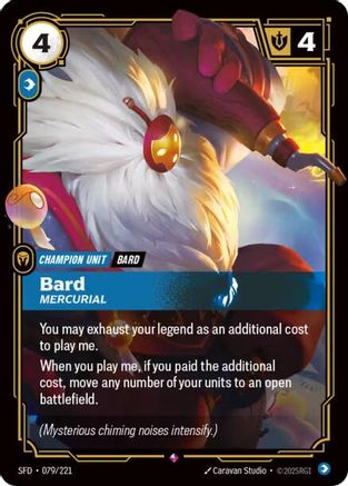 (079/221) Bard - Mercurial - Spiritforged Foil