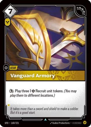 (168/221) Vanguard Armory - Spiritforged Foil