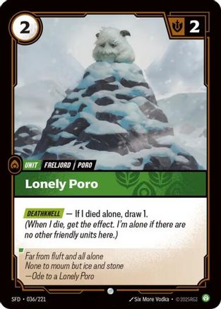 (036/221) Lonely Poro - Spiritforged