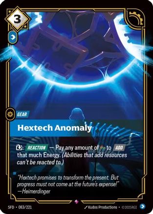 (083/221) Hextech Anomaly - Spiritforged Foil