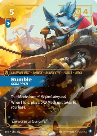(089/221) Rumble - Scrapper - Spiritforged Foil