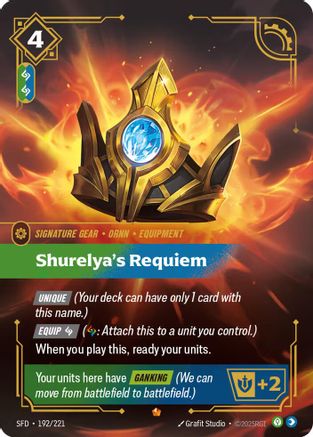 (192/221) Shurelya's Requiem - Spiritforged Foil