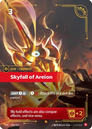 (030/221) Skyfall of Areion - Spiritforged Foil
