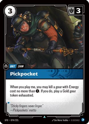 (074/221) Pickpocket - Spiritforged Foil
