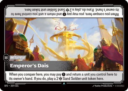 (207/221) Emperor's Dais - Spiritforged Foil