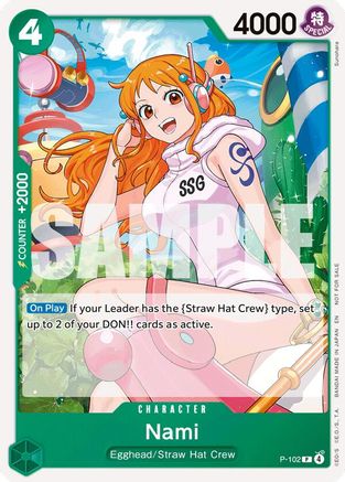 (P-102) Nami (Store Tournament 2025 Vol. 4) - One Piece Promotion Cards Normal