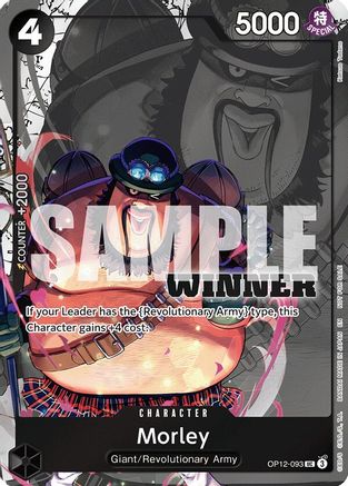 (OP12-093) Morley (Winner Pack 2026 Vol. 1) - One Piece Promotion Cards Foil