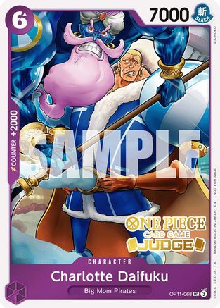(OP11-068) Charlotte Daifuku (Judge Pack Vol. 7) - One Piece Promotion Cards Foil