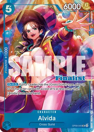 (OP09-043) Alvida (CS 25-26 Finalist Card Set 2) - One Piece Promotion Cards Foil