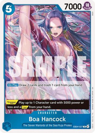 (EB04-027) Boa Hancock - EB04-027 - The Azure Sea's Seven - Foil