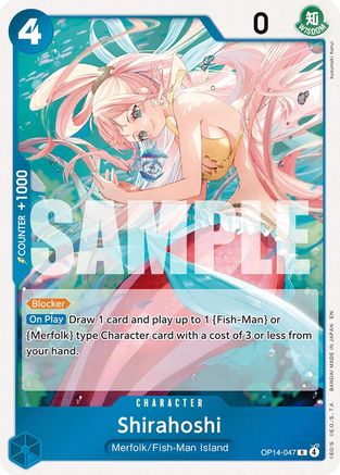 (OP14-047) Shirahoshi - The Azure Sea's Seven - Foil