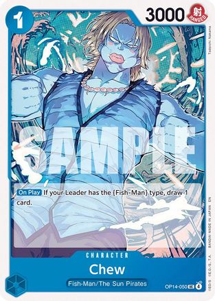 (OP14-050) Chew - The Azure Sea's Seven - Normal