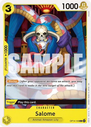 (OP14-106) Salome - The Azure Sea's Seven - Normal