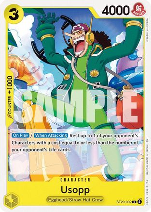 (ST29-002) Usopp - Starter Deck 29: Egghead Normal