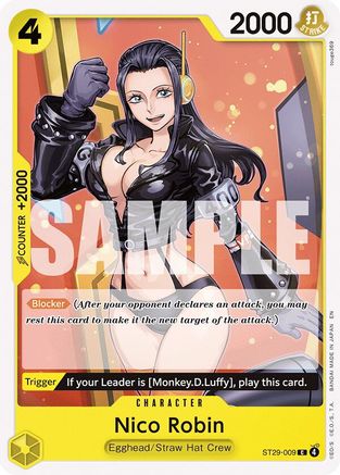 (ST29-009) Nico Robin - Starter Deck 29: Egghead Normal