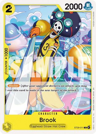 (ST29-011) Brook - Starter Deck 29: Egghead Normal