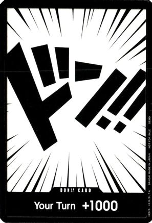 DON!! Card - One Piece Demo Deck Cards - Normal