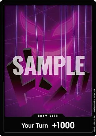 DON!! Card (Donquixote Doflamingo) (Double Pack Set Vol. 9) - The Azure Sea's Seven - Foil
