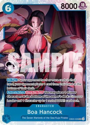 (EB03-026) Boa Hancock - Extra Booster: One Piece Heroines Edition - Foil