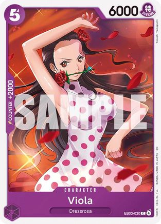 (EB03-030) Viola - Extra Booster: One Piece Heroines Edition - Normal