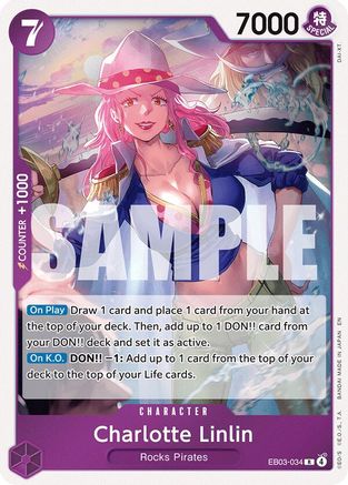 (EB03-034) Charlotte Linlin - Extra Booster: One Piece Heroines Edition - Foil