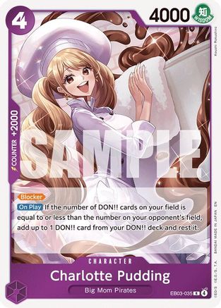 (EB03-035) Charlotte Pudding - Extra Booster: One Piece Heroines Edition - Foil