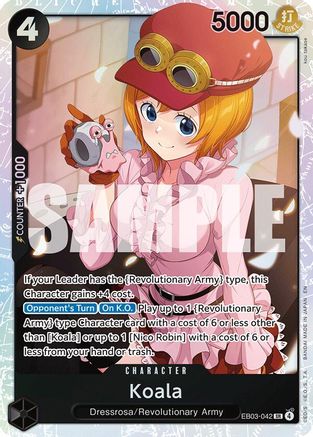 (EB03-042) Koala - Extra Booster: One Piece Heroines Edition - Foil