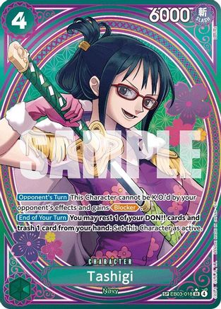 (EB03-018) Tashigi (SP) - Extra Booster: One Piece Heroines Edition - Foil