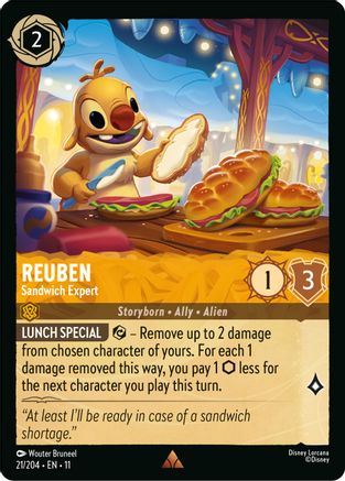 (021/204) Reuben - Sandwich Expert - Winterspell Cold Foil