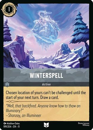 (199/204) Winterspell - Winterspell Cold Foil