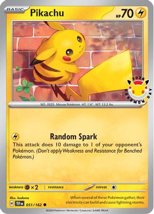 Pikachu (Pokemon Day 2026) (51) - Miscellaneous Cards & Products Holofoil - Common