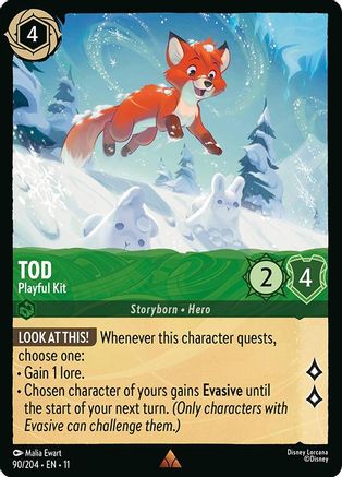 (090/204) Tod - Playful Kit - Winterspell Cold Foil