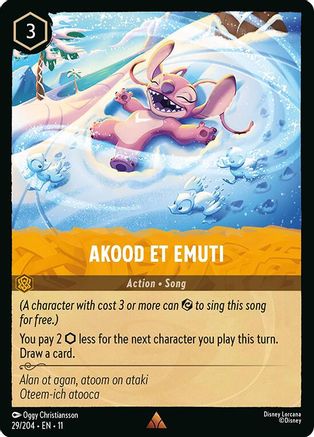 (029/204) Akood Et Emuti - Winterspell Normal