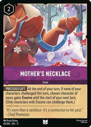 (065/204) Mother's Necklace - Winterspell Cold Foil