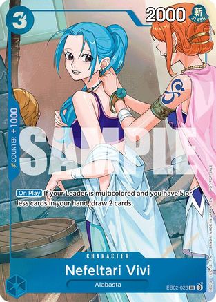 (EB02-026) Nefeltari Vivi - EB02-026 - Extra Booster: One Piece Heroines Edition - Foil