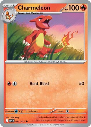 Charmeleon (21) - ME Ascended Heroes - Uncommon